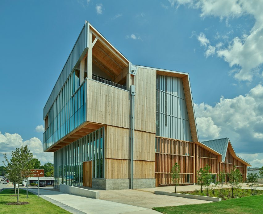 Anthony Timberlands Center for Design and Materials Innovation by Grafton Architects