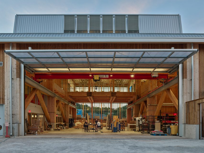 Anthony Timberlands Center for Design and Materials Innovation by Grafton Architects