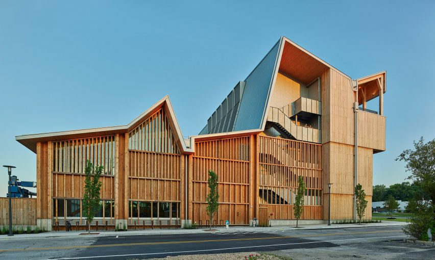Anthony Timberlands Center for Design and Materials Innovation by Grafton Architects
