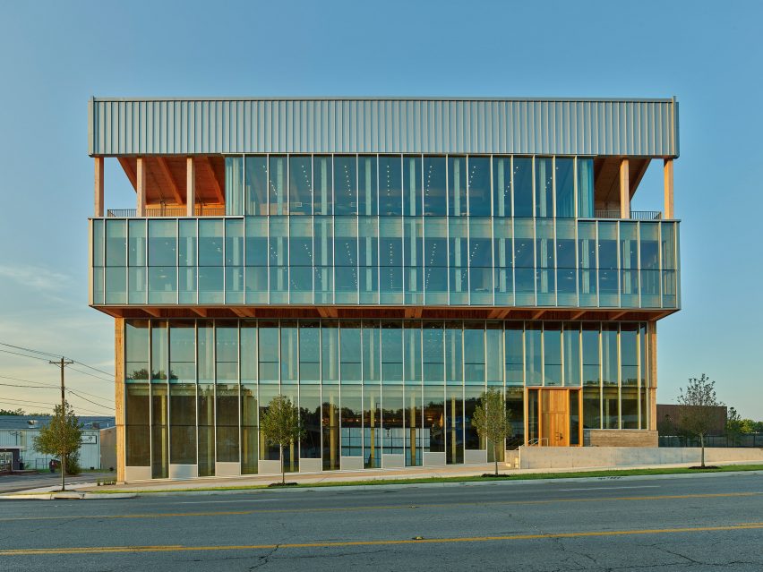 Anthony Timberlands Center for Design and Materials Innovation by Grafton Architects