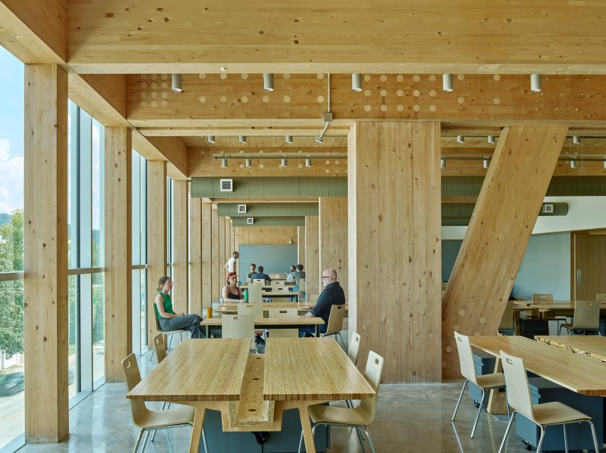Anthony Timberlands Center for Design and Materials Innovation by Grafton Architects