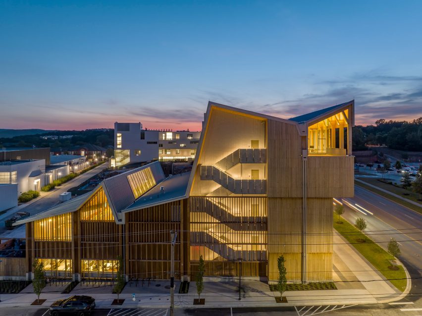Anthony Timberlands Center for Design and Materials Innovation by Grafton Architects