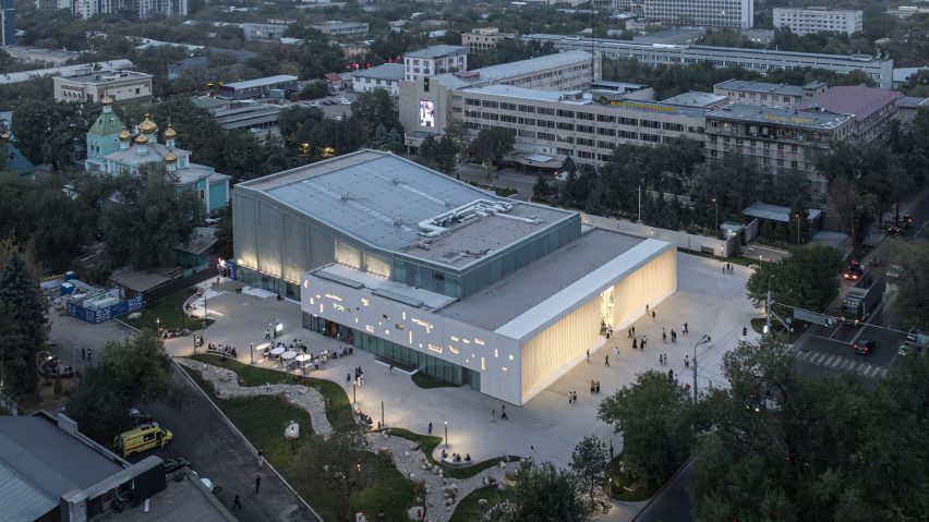 Tselinny Center of Contemporary Culture by Asif Khan
