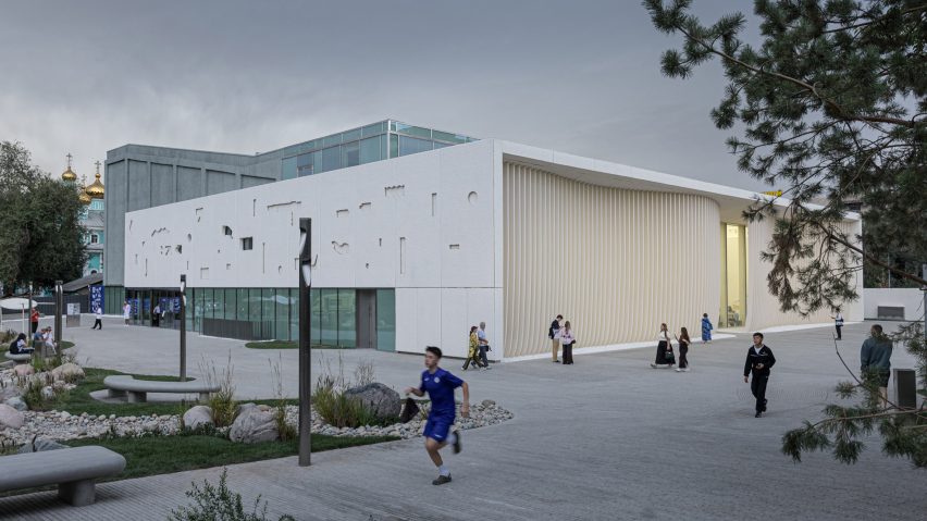 Tselinny Center of Contemporary Culture by Asif Khan