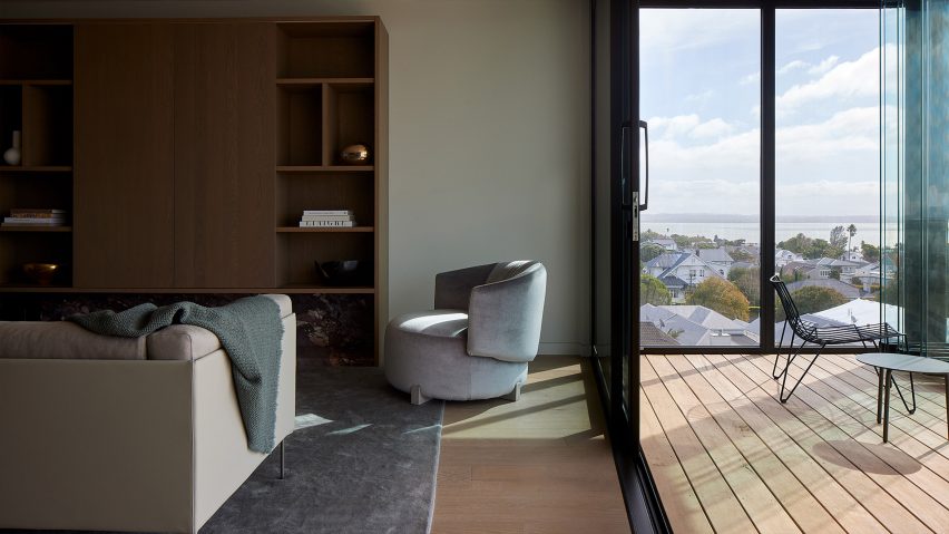 Panoramic views from one of the apartments