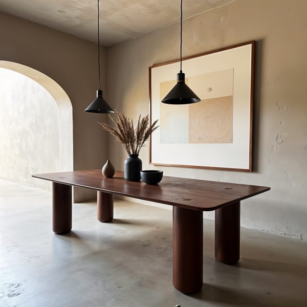 Dining table made from plywood
