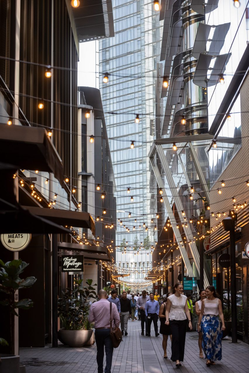 Sydney city development by RSHP