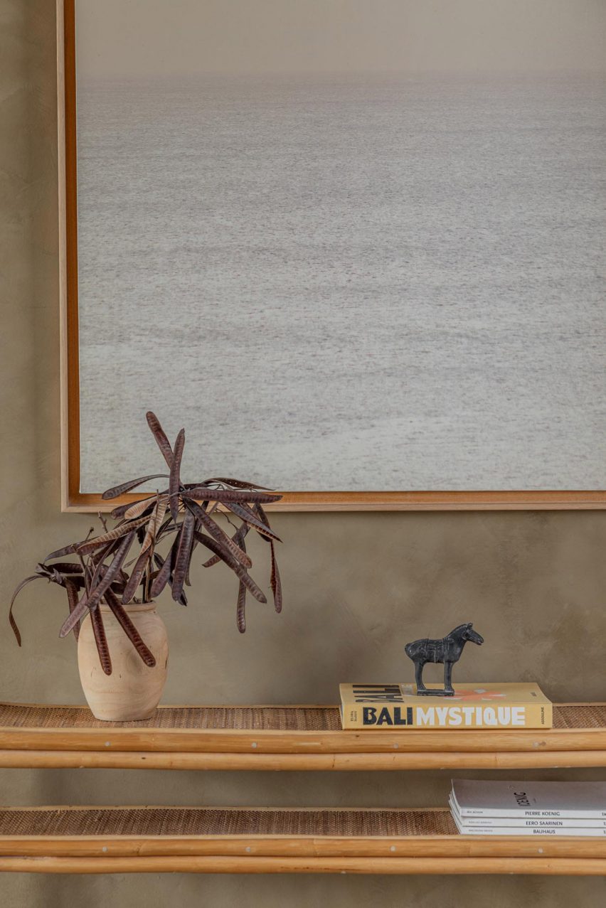 Desk in Bi Design House in Bali