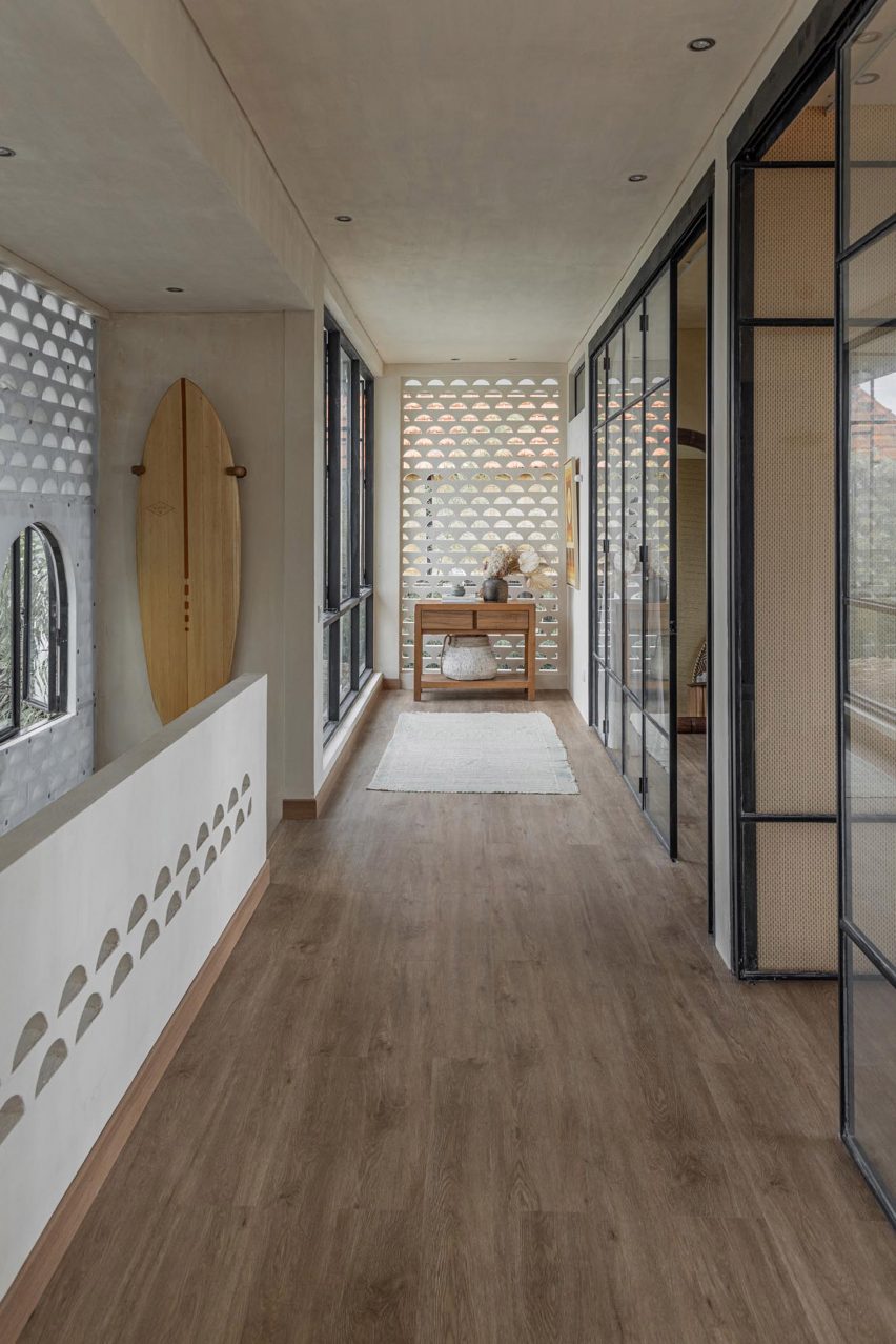 First floor in Bi Design House in Bali