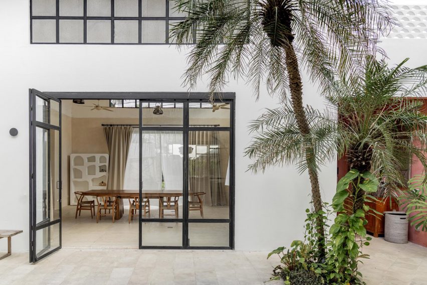 Courtyard at Bi Design House in Bali