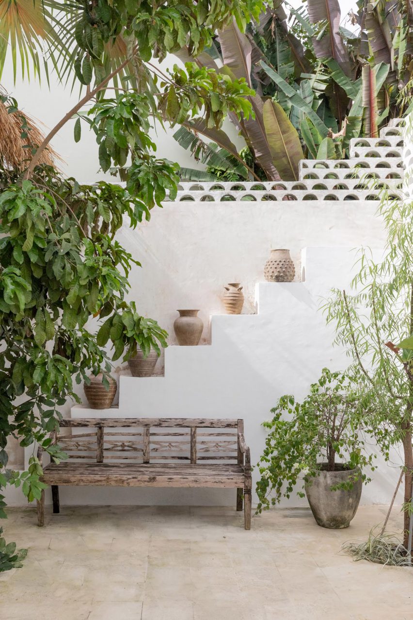 Courtyard in Bi Design House in Bali