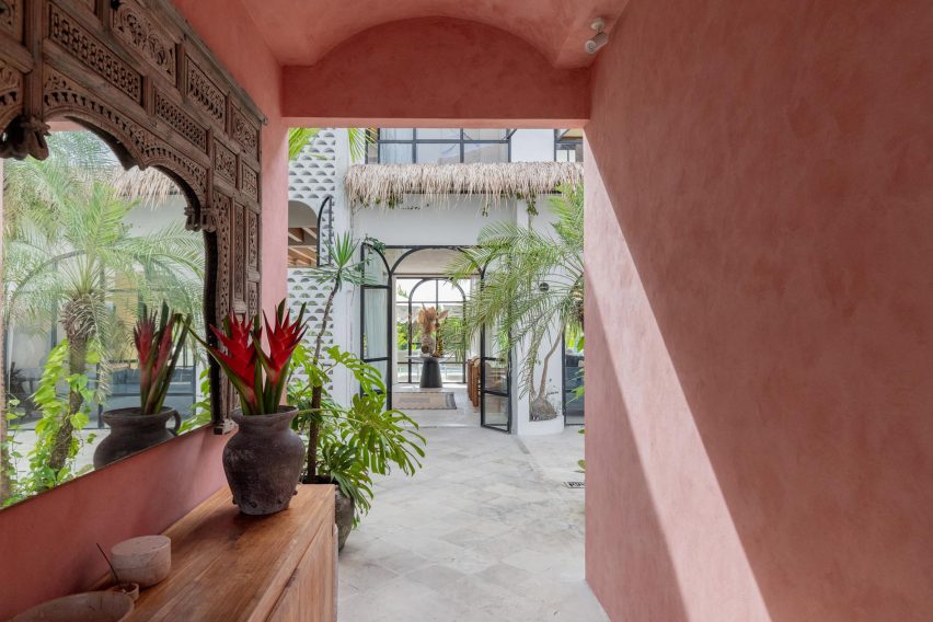 Entrance to Bi Design House in Bali