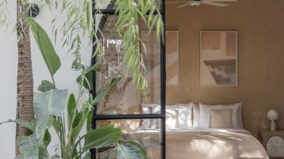 Bedroom in Bi Design House in Bali