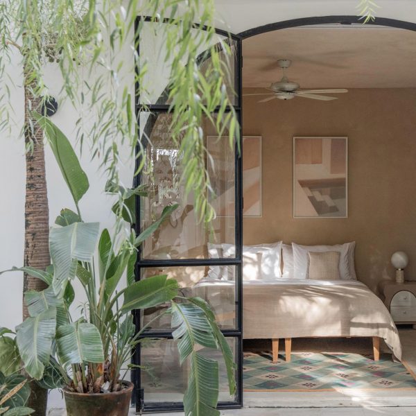 Bedroom in Bi Design House in Bali