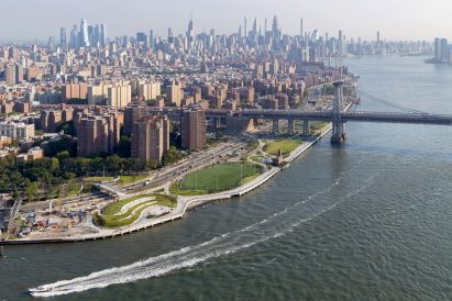 Flood resilient parks