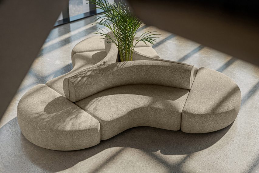 Bloom sofa by Hee Welling for Ocee & Four