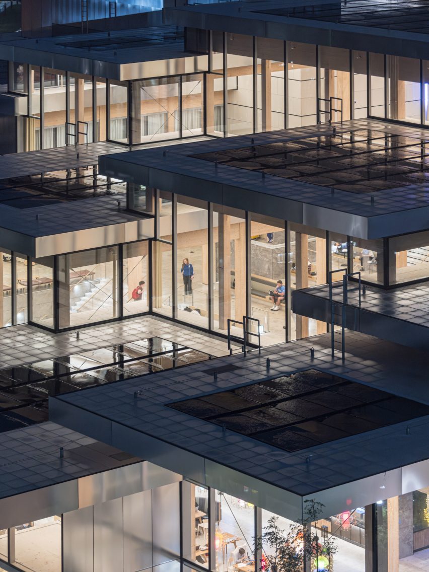 Bloomberg student center by BIG