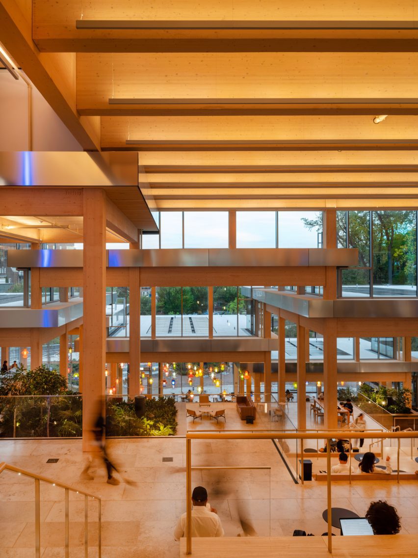 Bloomberg student center by BIG