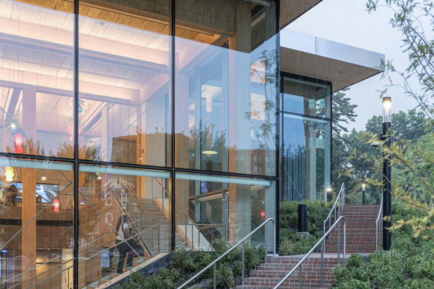 Johns Hopkins student center by BIG in Maryland