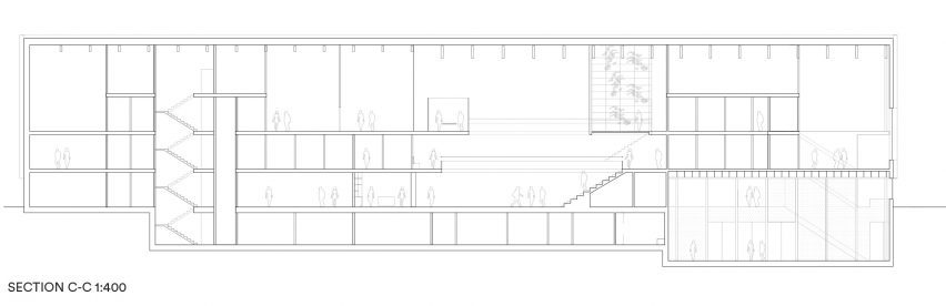 Section of Centre for Health by Dorte Mandrup
