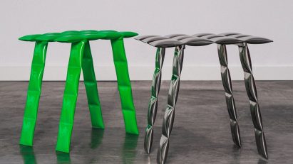 Cosmic stool by Mati Sipiora among 14 new products on Dezeen Showroom