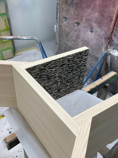 Process behind Crayon Pine collection by Adrian Bursell and Siri Svedborg