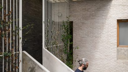 Infill block courtyard