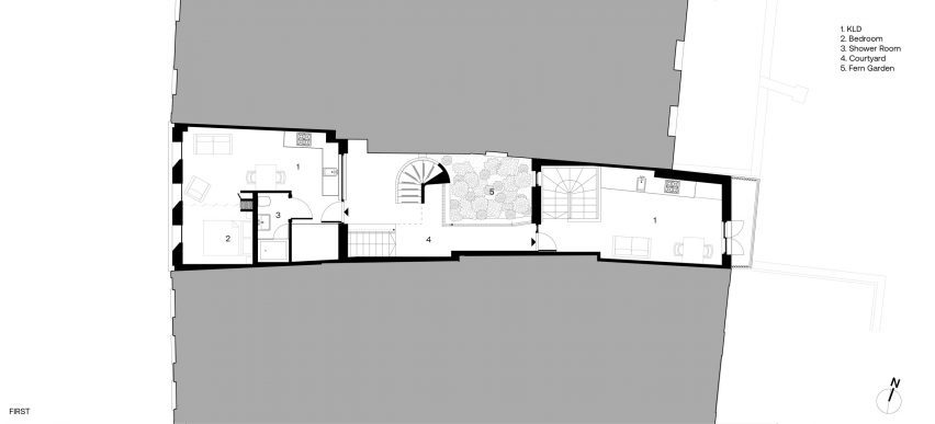 Plan of 112 Peckham High Street by Cuozzo.Company