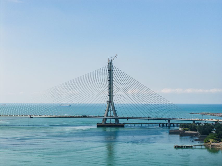 Danjiang Bridge in Taiwan by Zaha Hadid Architects
