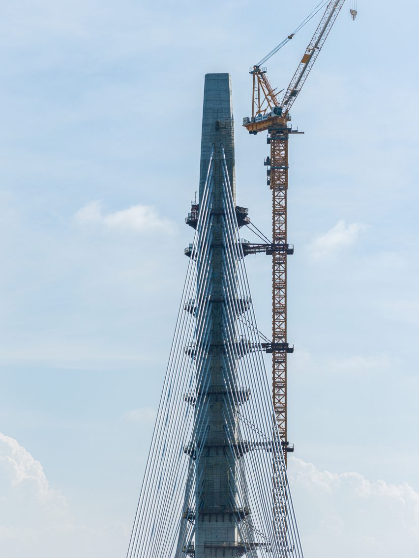 Danjiang Bridge in Taiwan by Zaha Hadid Architects