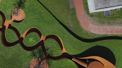 Aerial view of Doshi Retreat