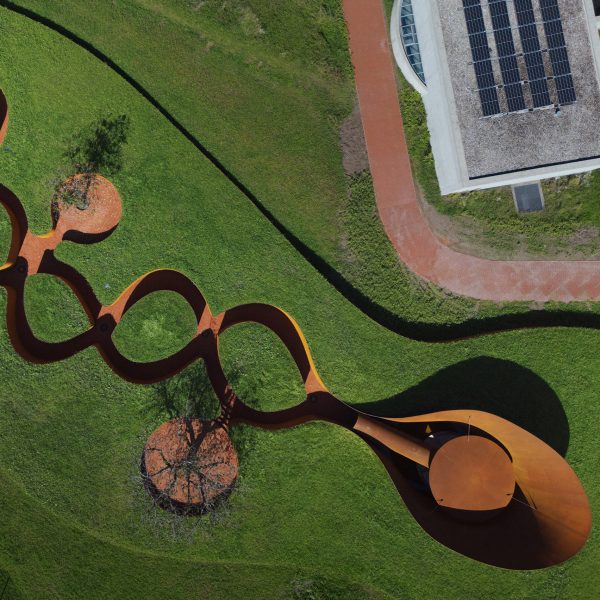 Aerial view of Doshi Retreat