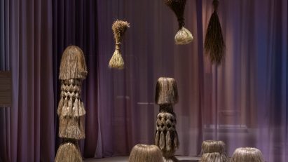 Photo of the Back to the Flax installation at Dutch Design Week 2025