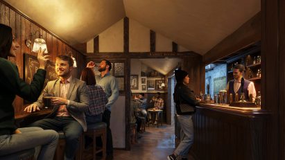 The Eagle and Child renovation by Foster + Partners