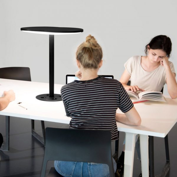 a group of students at a desk