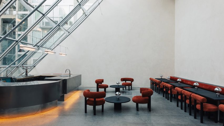 SML Studio Architecture creates cafe and bar inside Vancouver’s Waterfall Building