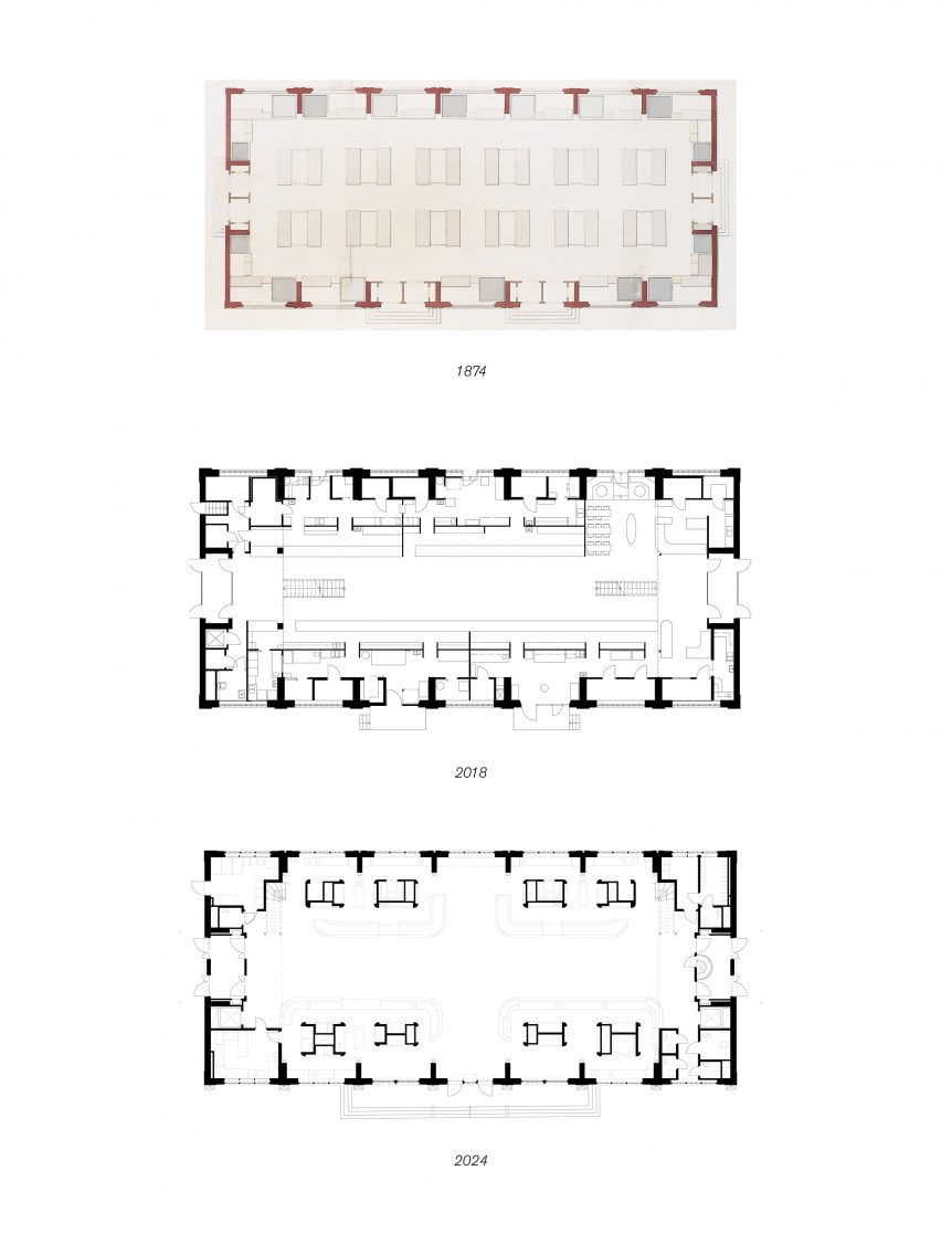 Plans of Feskekôrka by White Arkitekter