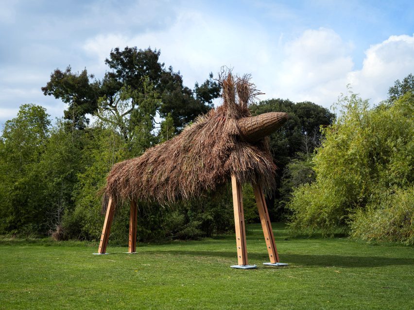 Fibredog by Assemble at Frieze Sculpture