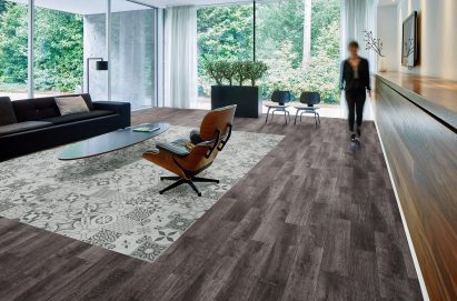 Forbo Flotex is flocked using nylon 6.6 fibres