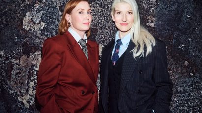 Sofia Lagerkvist and Anna Lindgren of Front. Portrait is by Pierre Bjork