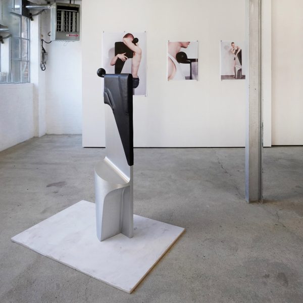 Metal-and-leather furniture