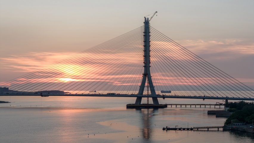 Danjiang Bridge in Taiwan by Zaha Hadid Architects