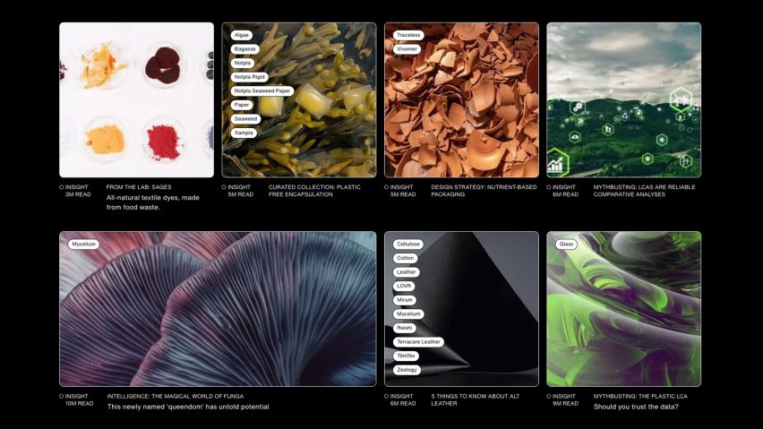 PlasticFree database screenshot