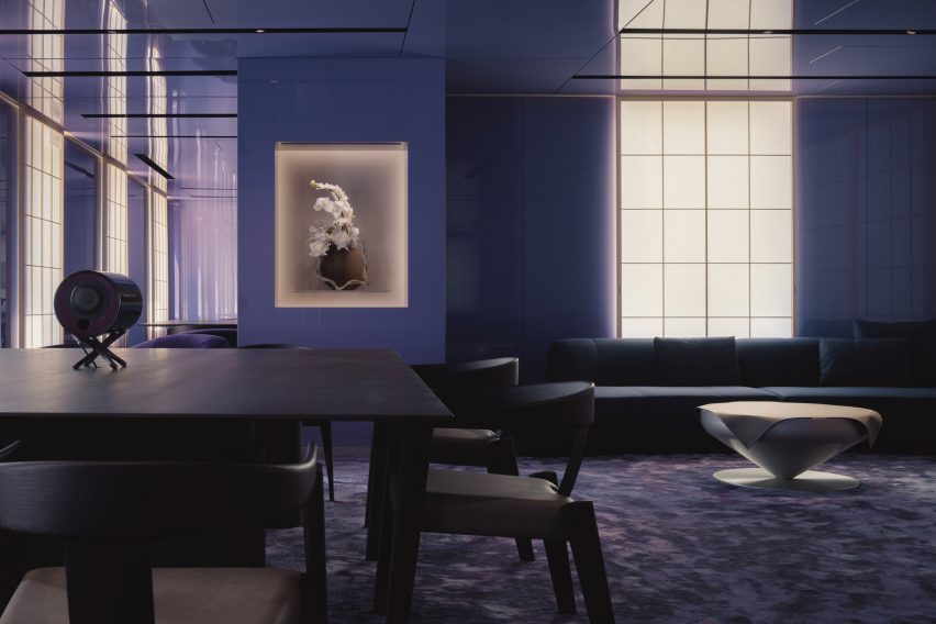 Matsuya Ginza lounge by I IN