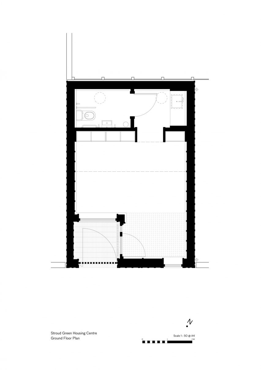Plan of Stroud Green Housing Co-Operative