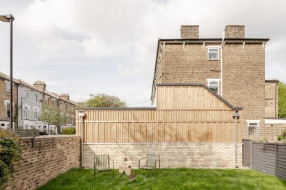 Side view of the Stroud Green Housing Co-Operative
