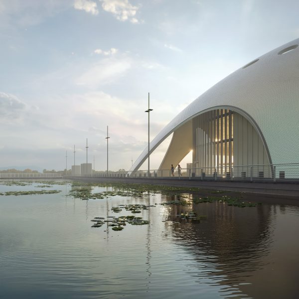 Opera house by Renzo Piano Building Workshop and PTW Architects