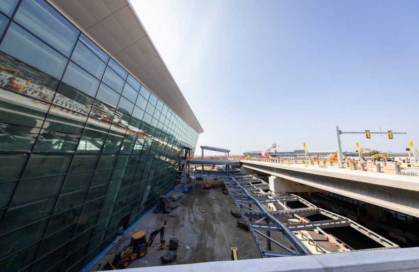 Terminal 1 JFK construction
