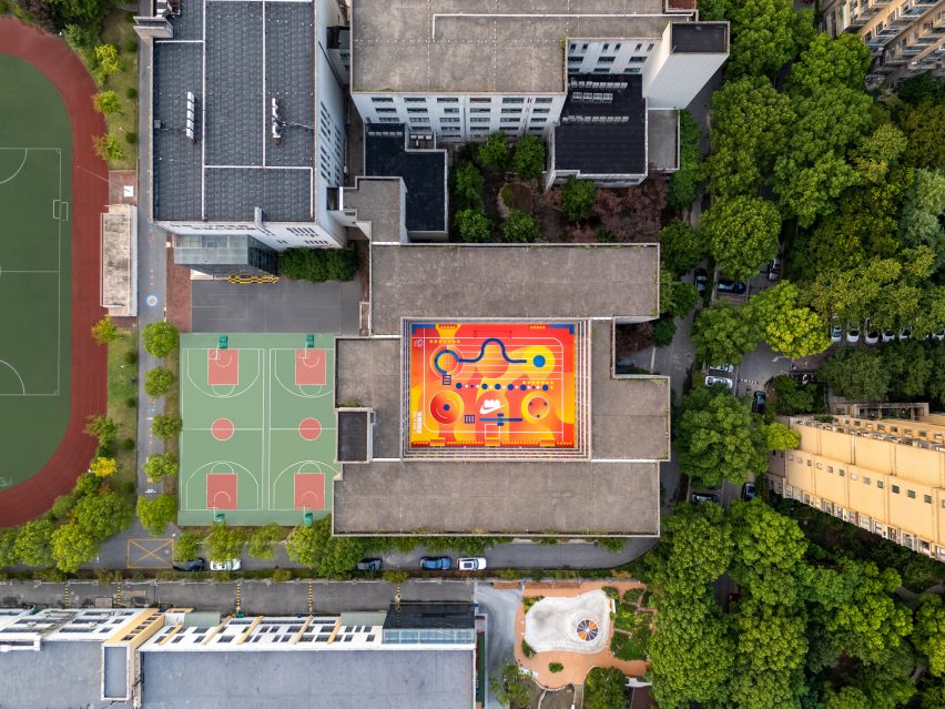 Lego and Nike playground in Shanghai