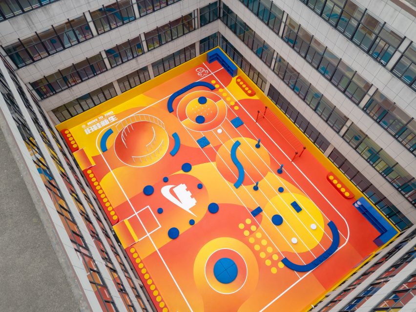 Lego and Nike playground in Shanghai